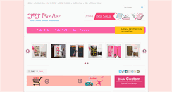 Desktop Screenshot of jandjbinder.com